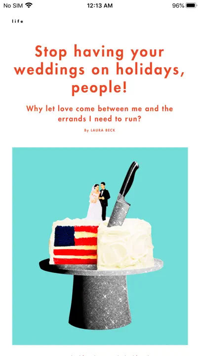 Cosmopolitan Magazine US iPhone Screenshot 5
