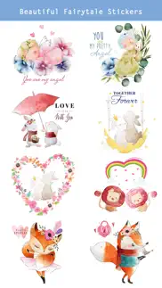 How to cancel & delete fairytale love stickers 3