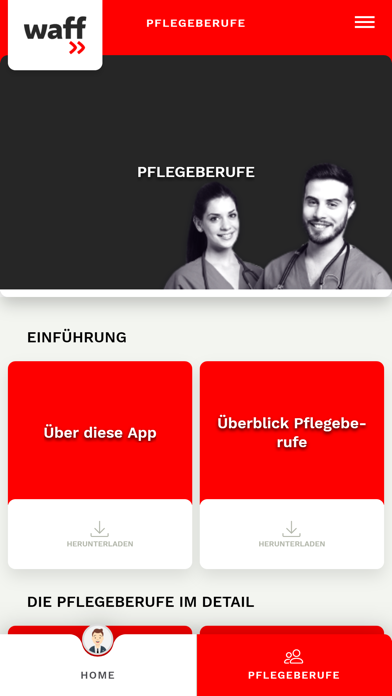 Kann ich Pflege? Screenshot