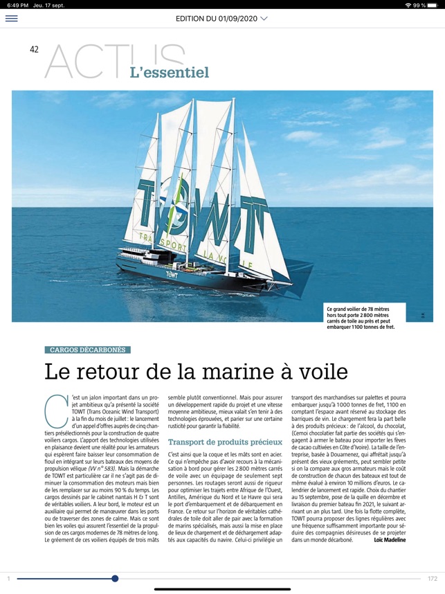 Voiles et Voiliers on the App Store