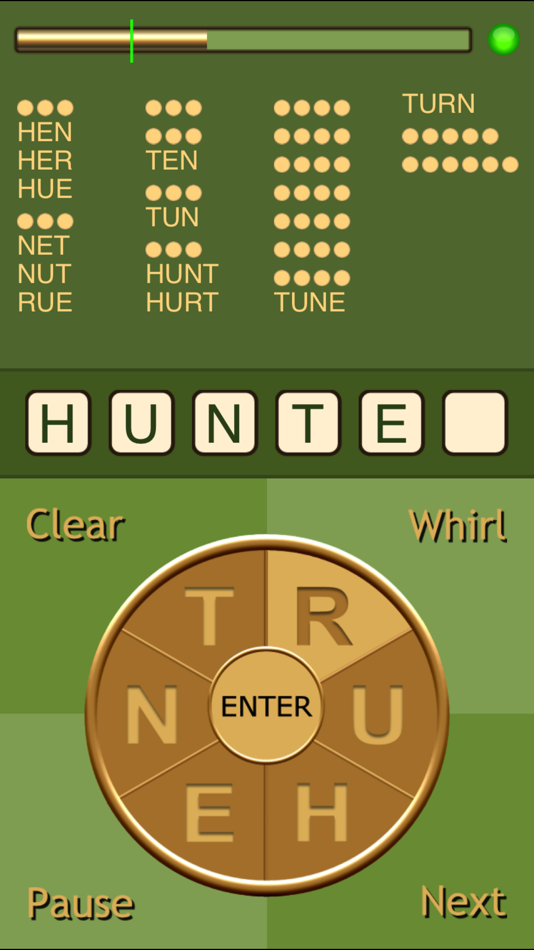 #5. Whirly Word (iOS) 由: Mighty Mighty Good Games
