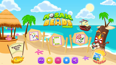 Mosaic Beads Puzzle Screenshot