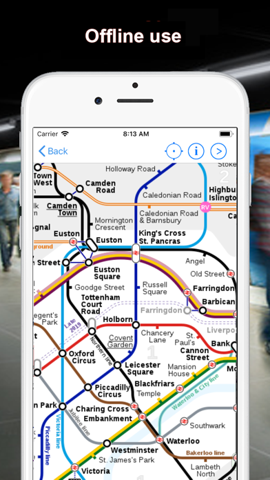 Screenshot #2 pour UK Métro - Londres, Glasgow