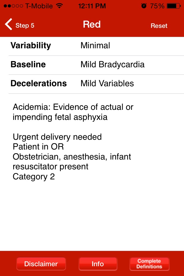 Fetal Heart Rate 5-tier screenshot 2