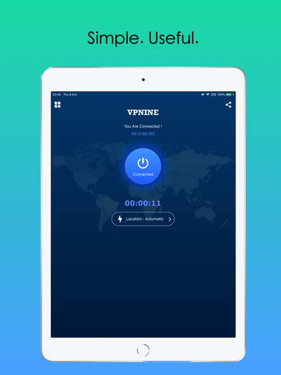 Screenshot #5 pour Vpnine - Fast and Secure VPN