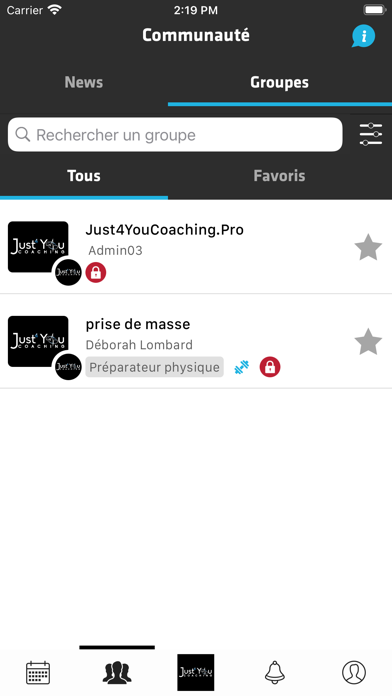 Just4YouCoaching Screenshot