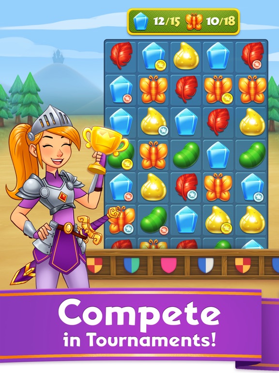 Charm King™ iPad screenshot 4 - Games app