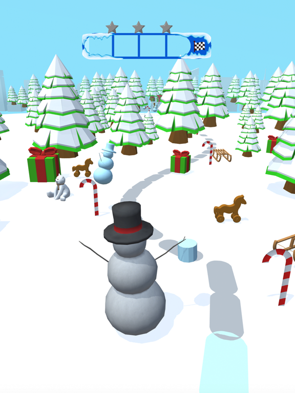 Screenshot #6 pour Snowman Slide