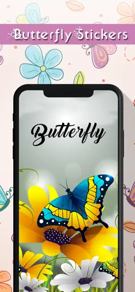 Game screenshot Butterfly Stickers Pack apk