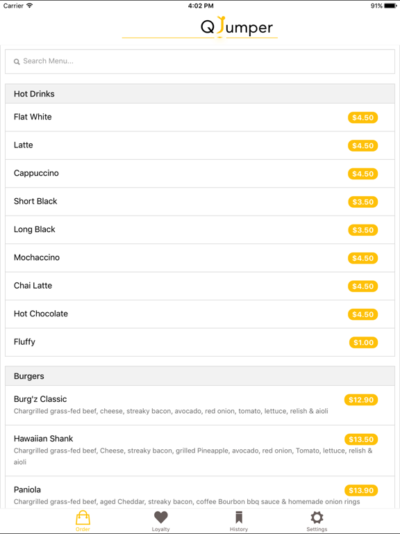 Screenshot #4 pour Ordering QJ