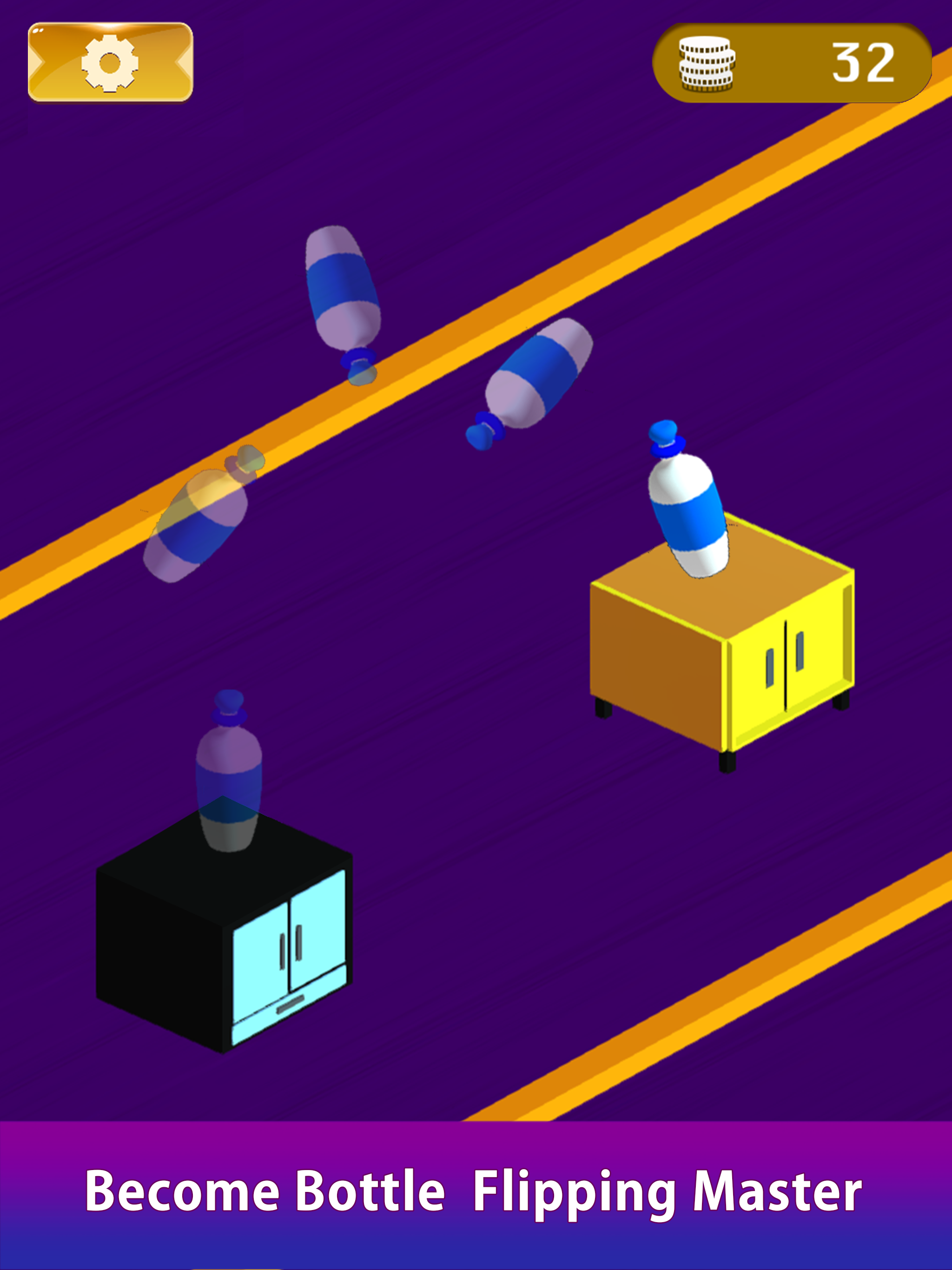 Impossible Bottle Flip 3D Game