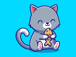 Cute Cat Chat Funny Stickers