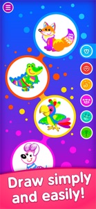 Drawing kids games for toddler screenshot #1 for iPhone