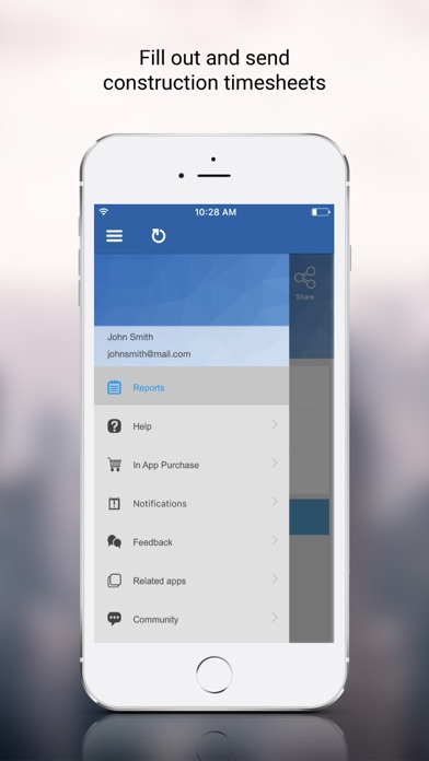 Screenshot #1 pour Field Service Daily Log App