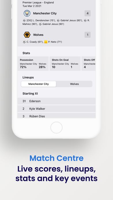 Live Scores - Football Screenshot