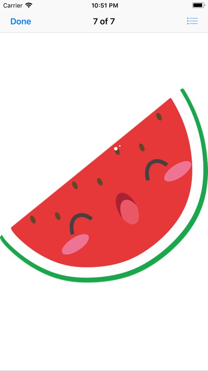 Happy Fruit Stickers screenshot-7