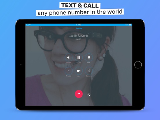 Text Me - Telefoonnummer & SMS iPad app afbeelding 2