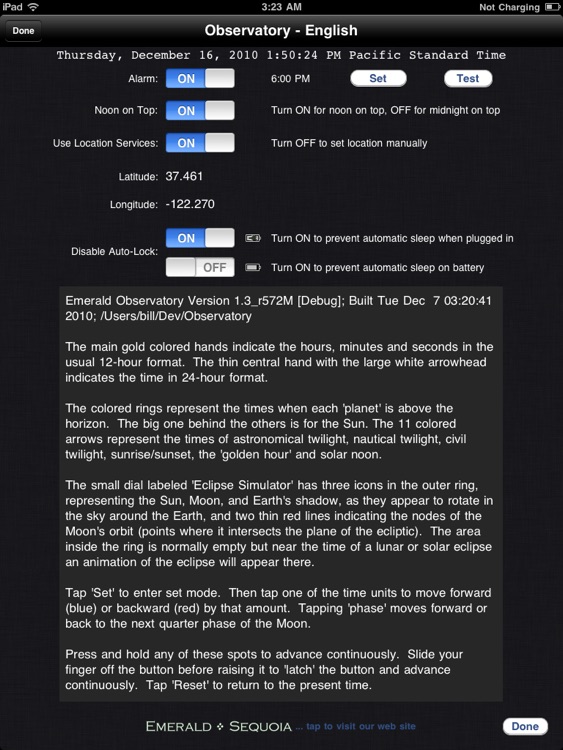 Emerald Observatory for iPad screenshot-4
