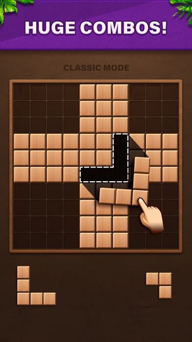 Screenshot #1 pour Fill Wooden Block: Cube Puzzle