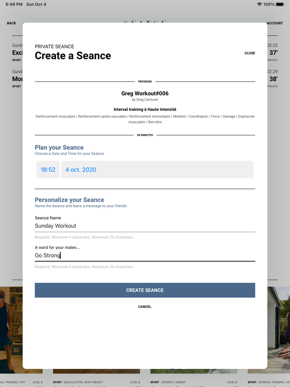 Screenshot #6 pour Seance