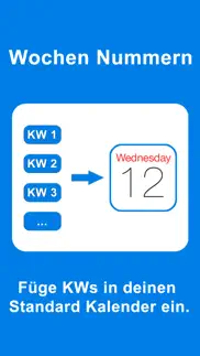 kalender wochen numme kws iphone bildschirmfoto 1