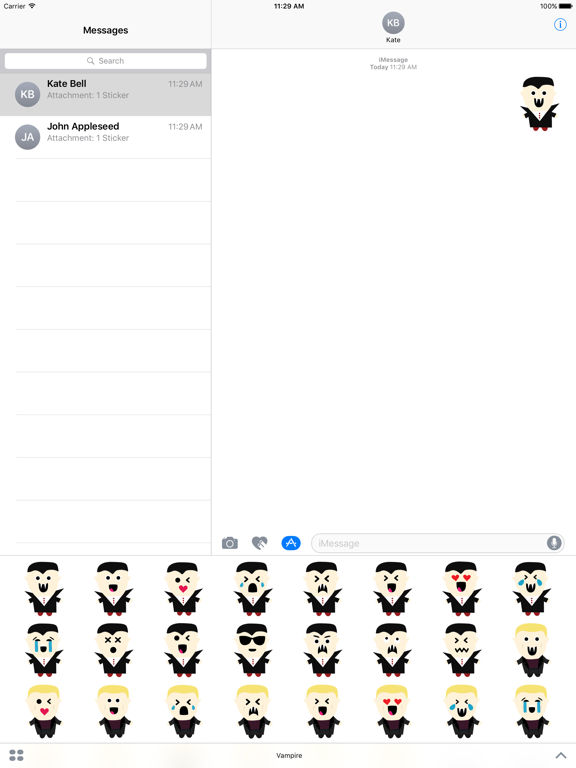 Screenshot #5 pour Vampires Emoji