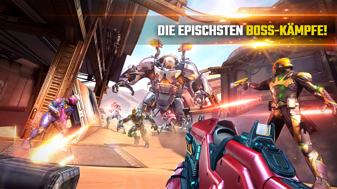 Shadowgun Legends: Online FPS iOS Mod IPA screenshot 5 - iOS game interface