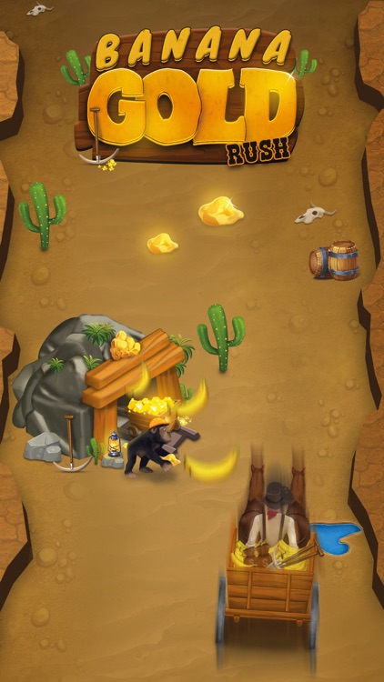 Banana Gold Rush - Miner Run