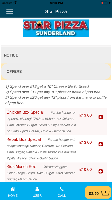 Star Pizza Sunderland screenshot 3