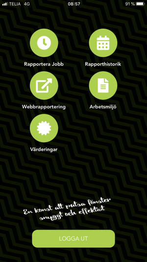 Städax Tidrapport