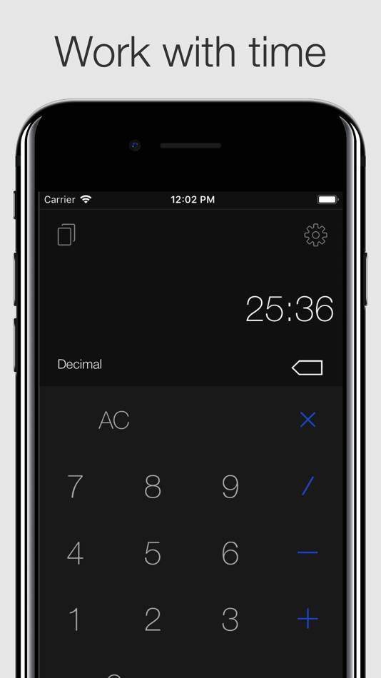 #1. Time Calculator Premium (iOS) By: Adrien Brecheteau