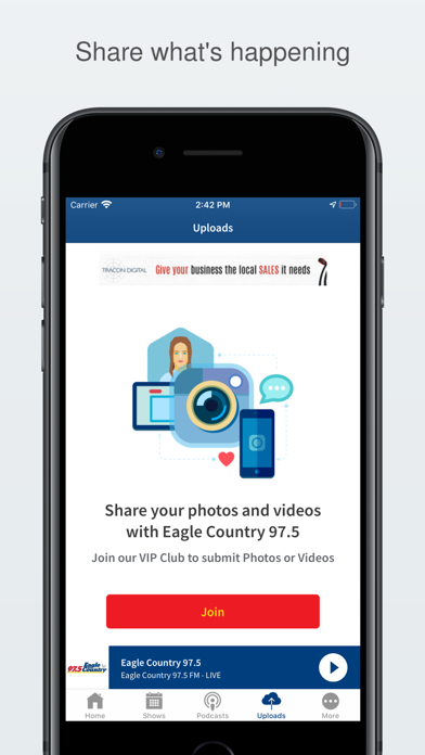 Eagle Country 97.5 Screenshot