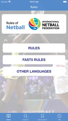 Game screenshot Rules of Netball apk