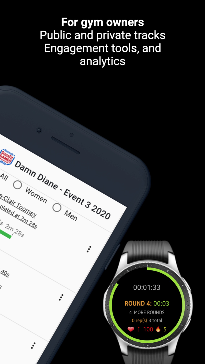 WOD Insight AMRAP TABATA EMOM