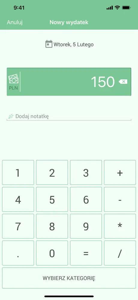 Monefy - Menedżer finansowy