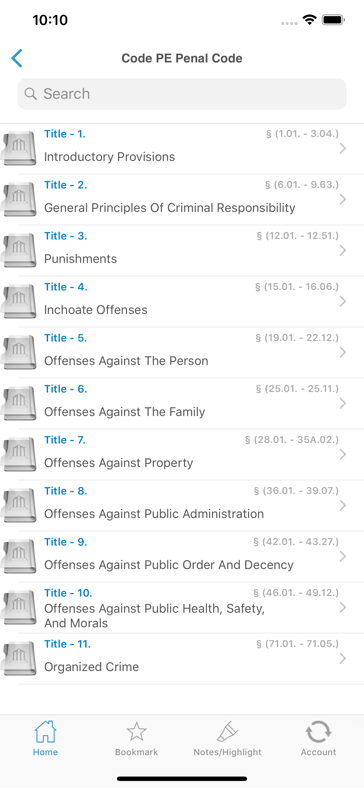 Delaware Code - DE Laws screenshot 3