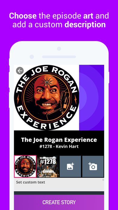 Podcast Video Maker 4Instagram Screenshot
