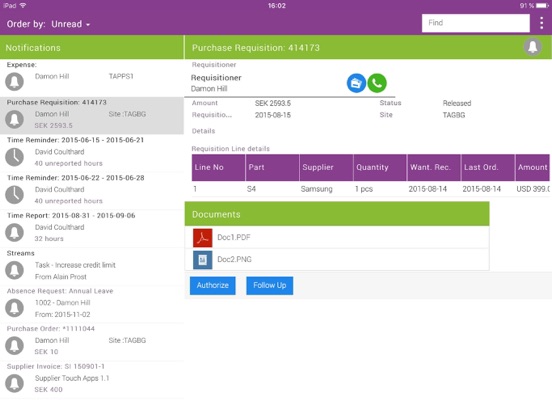Screenshot #5 pour IFS Notify Me 9