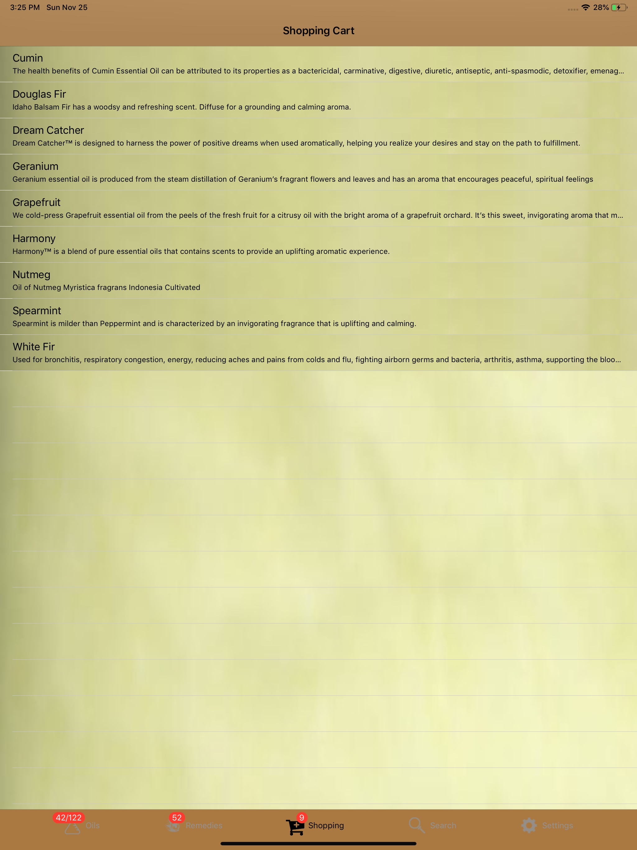 My Essential Oil Remedies
