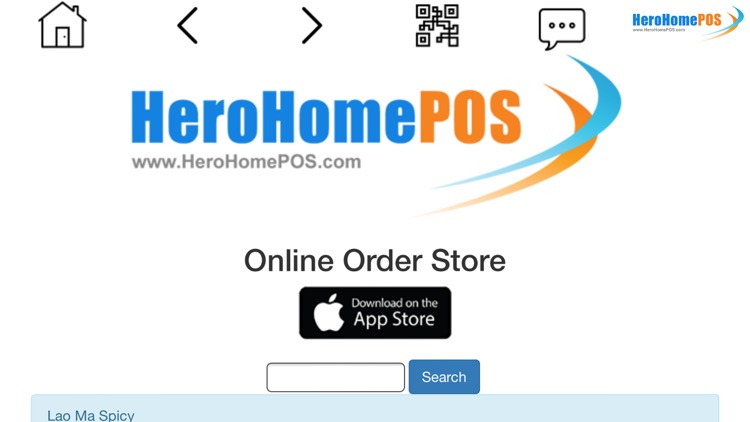 herohomepos online order