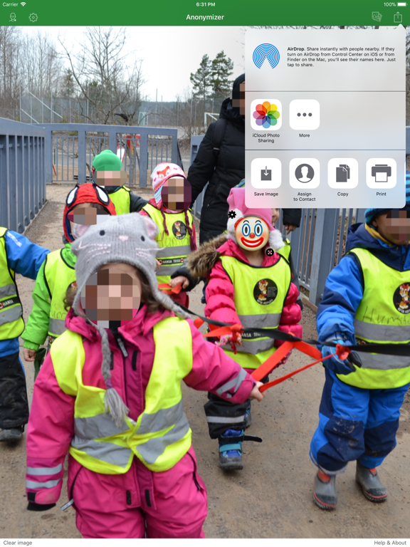 Anonymizer iPad screenshot 4 - Photo & Video app