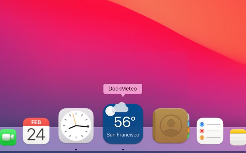 DockMeteo Screenshot