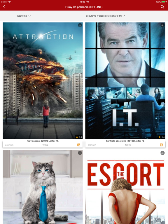 cda.pl iPad screenshot 4 - Entertainment app