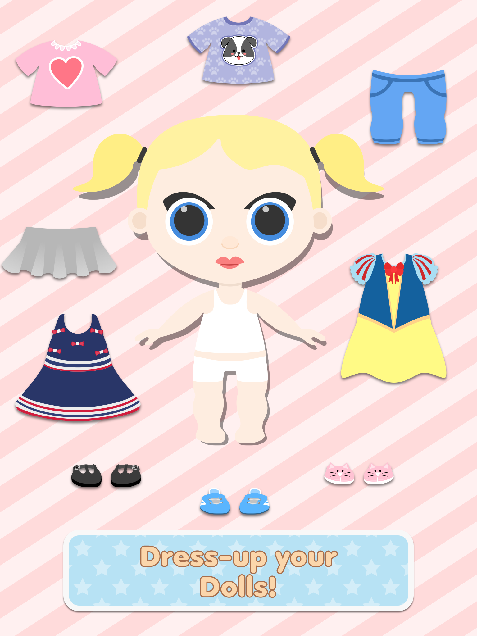 Baby Doll Pretend Dress Up screenshot 6