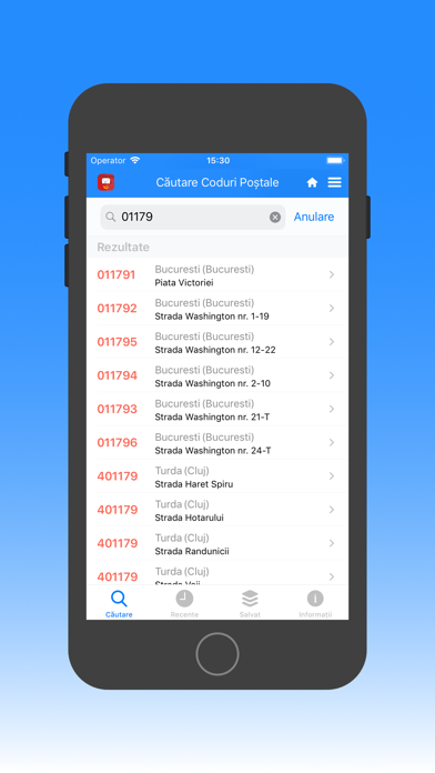Coduri Poştale screenshot 4