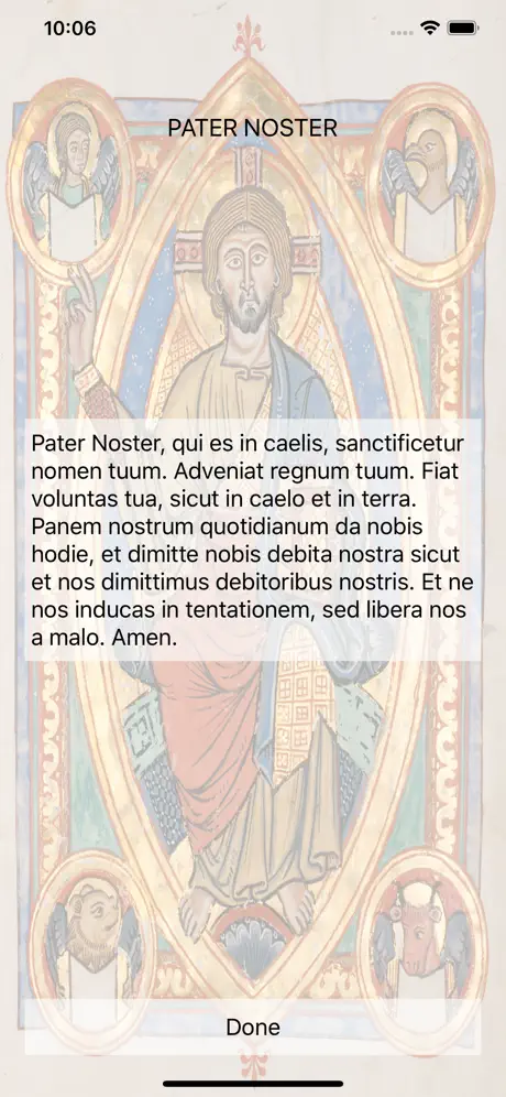 Latin Prayers