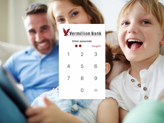 Vermillion State Bank iPad screenshot 1 - Finance app