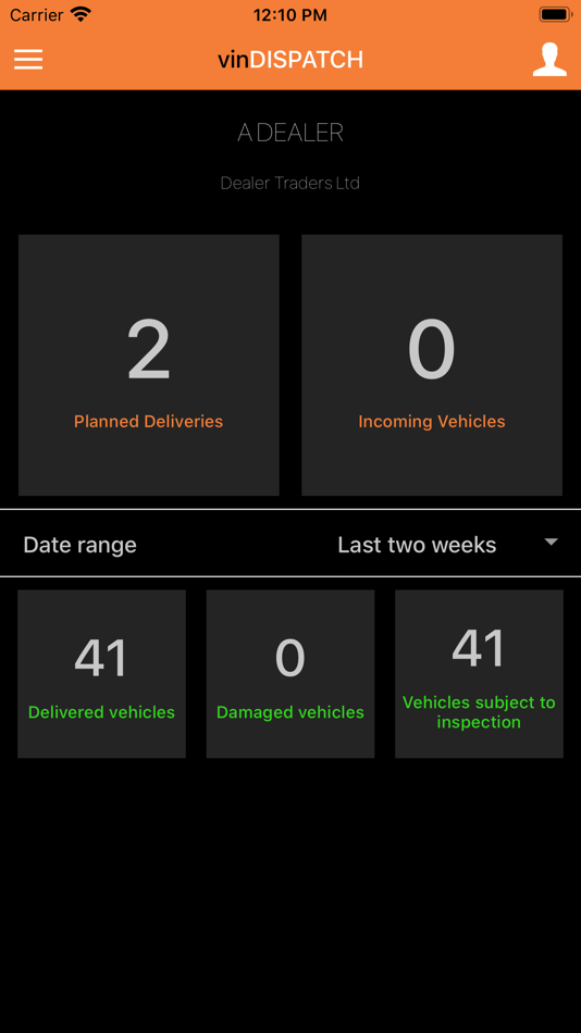 #2. vinDISPATCH (iOS) Ved: Car Delivery Network Ltd