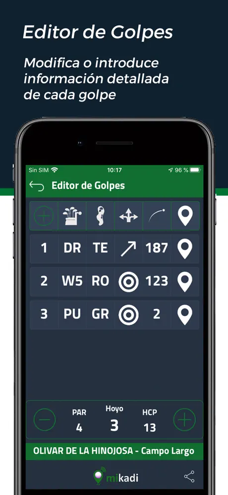 Mikadi Golf GPS & Scorecard