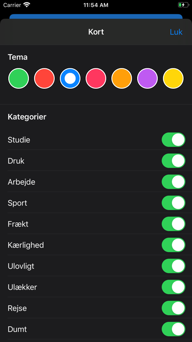 Screenshot #3 pour Jeg Har Aldrig Plus
